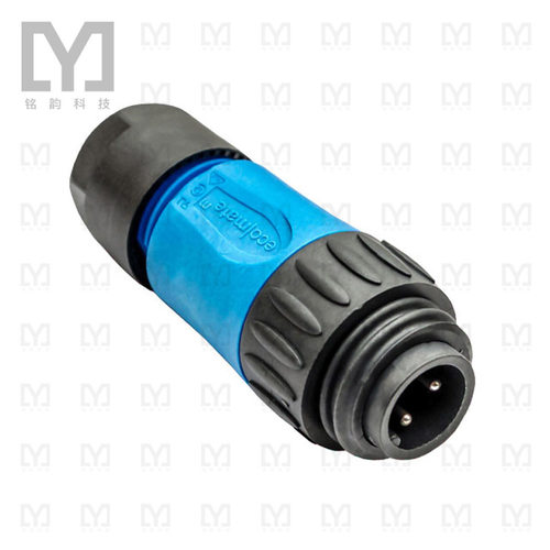 C016 20H003 110 10【CONN PLUG MALE 4POS SILVER SCREW】