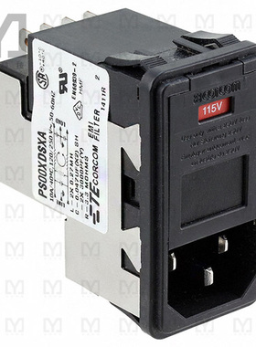 1-6609952-2【PWR ENT MOD RCPT IEC320-C14 PNL】