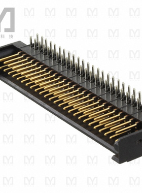 102802-4【CONN HEADER R/A 50POS 2.54MM】