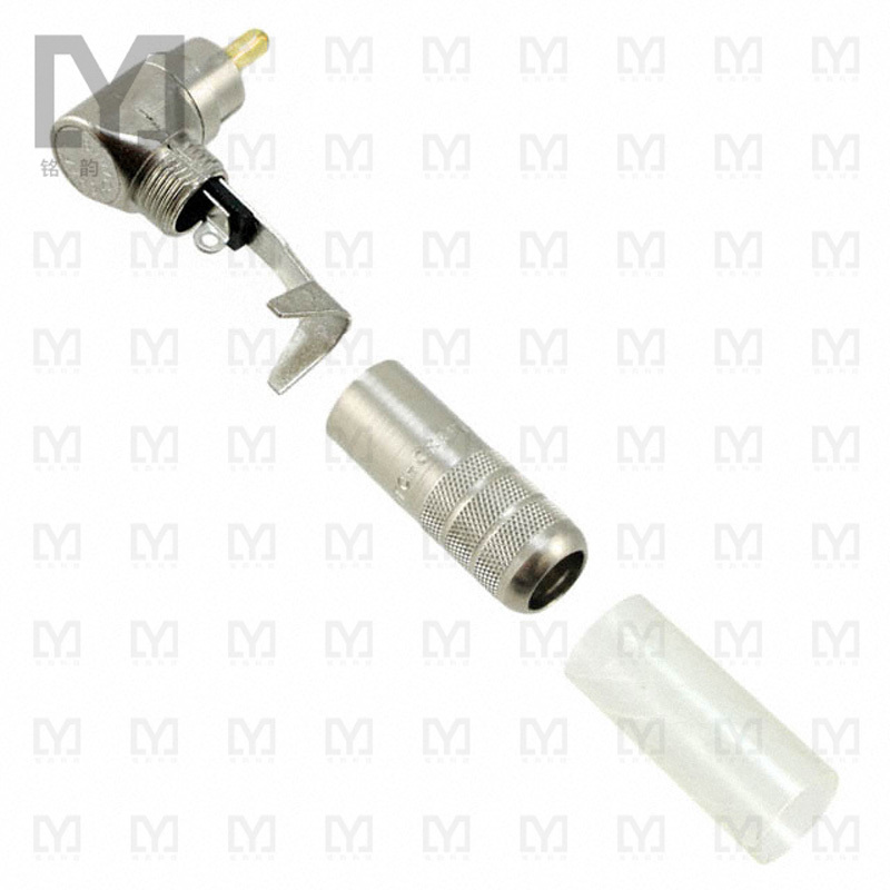 3502RAAU【CONN RCA PLUG MONO R/A 2COND 3PC】