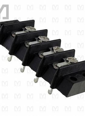 4-142-Y【CONN BARRIER STRIP 4CIRC 0.563'】