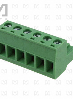 OSTTJ065153【TERM BLOCK PLUG 6POS STR 5.08MM】