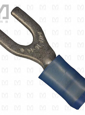 32057【CONN SPADE TERM 14-16AWG #10 BLU】