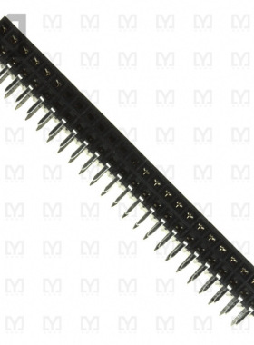 535512-7【CONN RCPT 50POS 0.1 GOLD PCB R/A】