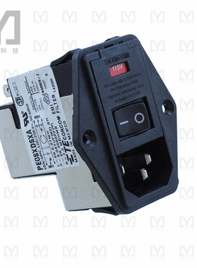 1-6609929-4【PWR ENT MOD RCPT IEC320-C14 PNL】