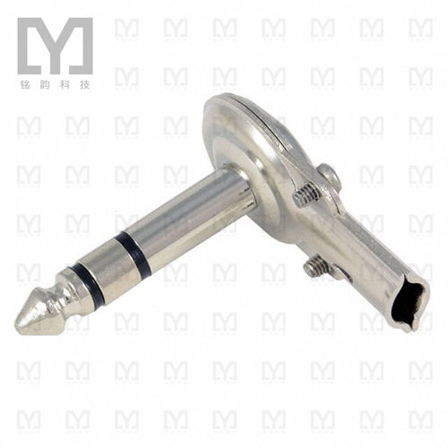 50-00185【CONN PLUG STEREO 6.35MM RA 3COND】
