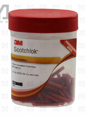 MN18BCX-BOTTLE【CONN SPLICE 18-22AWG CRIMP 100PC】