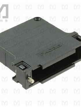 1731110028【CONN BACKSHELL 50POS 180DEG BLK】