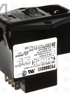 PE0SSSSX0【PWR ENT MOD RCPT IEC320-C14 PNL】