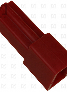 480053-5【CONN MALE TAB HSG 0.25 1POS RED】