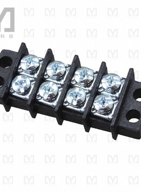 1504W【CONN BARRIER STRIP 4CIRC 0.375'】