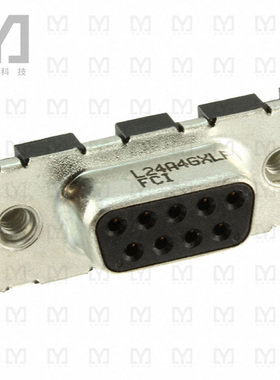 LD09S24A4GX00LF【CONN D-SUB RCPT 9POS VERT SOLDER】