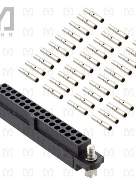 M80-4603442【CONN RCPT 34POS CRIMP 22AWG GOLD】