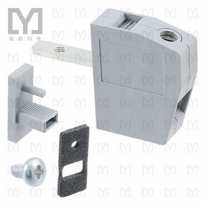0709796【TERM BLK SCREW CLAMP 1POS GRAY】