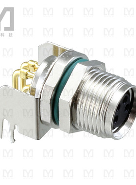 M8S-04PFFR-SF8001【M8 PANEL 90 PCB CONN】