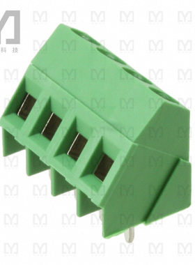 796690-4【TERM BLOCK 4POS 35DEG 5MM PCB】