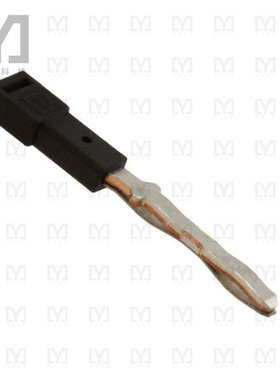 3032185【JUMPER TERM BLK 1POS FLAT PIN】