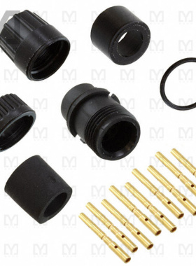 3280-9SG-328【CONN PLUG FMALE 9POS GOLD CRIMP】