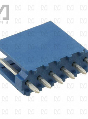 281695-6【CONN HEADER VERT 6POS 2.54MM】