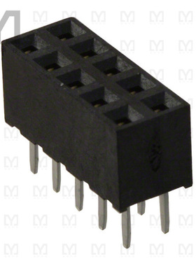 M22-7140542【CONN RCPT 10POS 0.079 GOLD PCB】