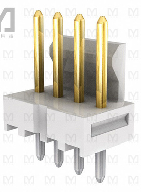 0022112046【CONN HEADER VERT 4POS 2.54MM】