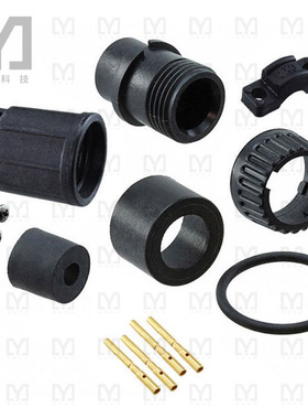 3280-4SG-528【CONN PLUG FMALE 4POS GOLD CRIMP】