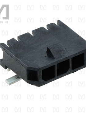 0436500313【CONN HEADER SMD R/A 3POS 3MM】