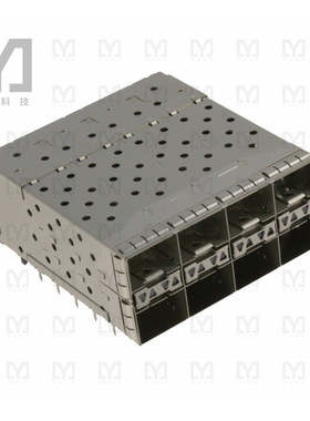 0760465001【CONN SFP+ RCP W/CAGE 2X4 160P RA】