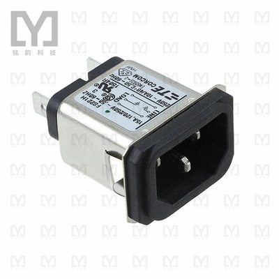 2-6609987-7【PWR ENT RCPT IEC320-C14 PANEL QC】