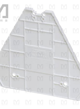 3270154【CONN TERM BLK END PLATE WHITE】