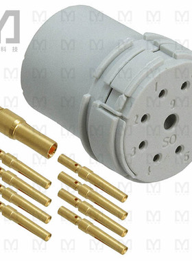 1596417【CONN FMALE INSERT 9POS CRIMP】