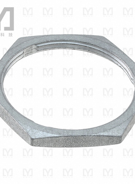 114020-90【CONN HEX NUT 18 SILVER】