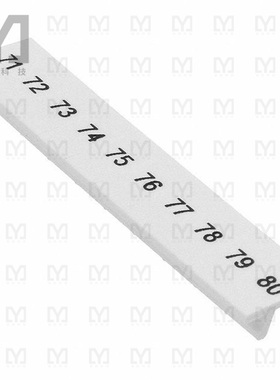 1050017:0071【CONN ACC MARKER STRIP PREPRINT】