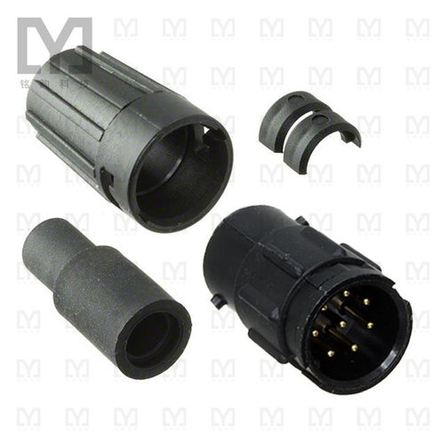 8282-8PG-513【CONN RCPT MALE 8POS SOLDER CUP】