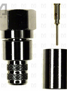 222123【CONN F PLUG STR 75 OHM SOLDER】