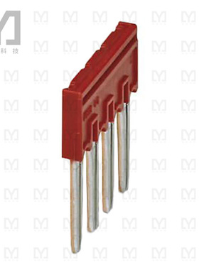 3001595【JUMPER TERM BLK 4POS FLAT PIN】