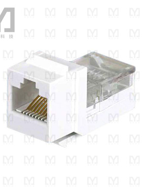 NK366MWHY【INSERT 6P6C JACK TO IDC CONN】