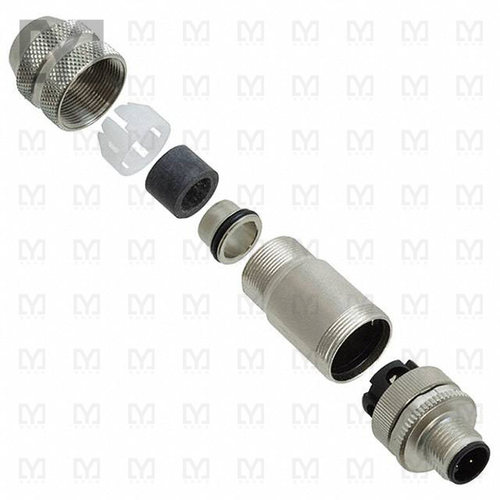 1501540【CONN PLUG MALE 4POS GOLD SCREW】