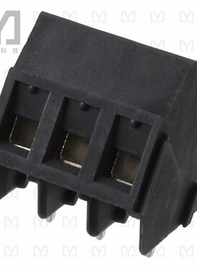 1717981【TERM BLOCK 3POS 35DEG 5.08MM PCB】