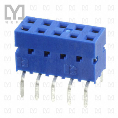 71991-805LF【CONN RCPT 10POS 0.1 GOLD PCB】