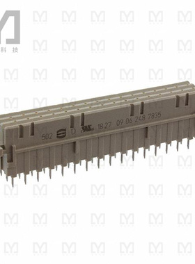 09062487835【CONN DIN RCPT 48POS PCB GOLD】
