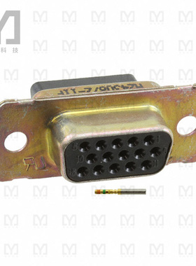 204512-2【CONN D-SUB HD RCPT 15POS PNL MNT】