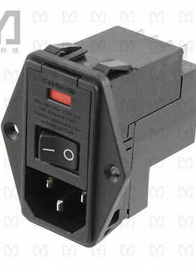 8-6609955-8【PWR ENT MOD RCPT IEC320-C14 PNL】