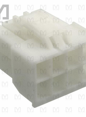 176275-1【CONN HOUSING PLUG 8POS NATURAL】