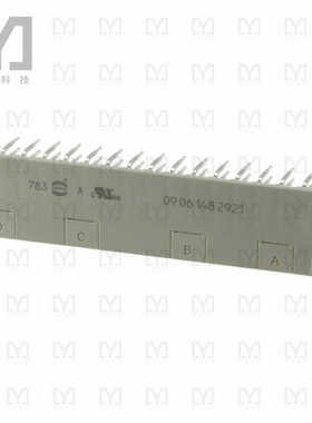09061482921【CONN DIN HDR 48POS PCB RA GOLD】