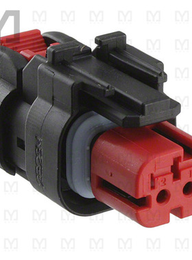 776522-1【CONN PLUG ASSY 2POS 18-20AWG RED】