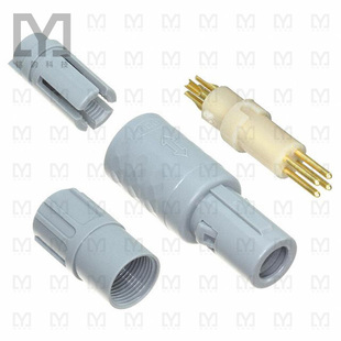 CONN PLUG SOLDER P04MJG0 GOLD 5270 4POS S11M07 MALE