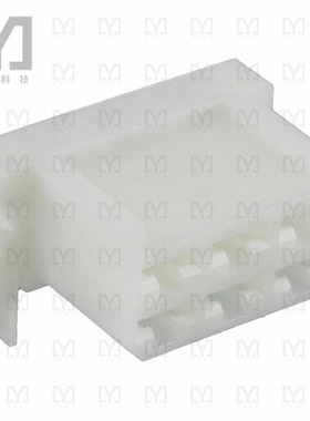 163006【CONN RCPT HSG 0.25 6POS NATURAL】