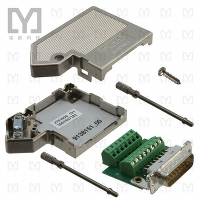 2761606【CONN D-SUB PLUG 15P TERM BLK】