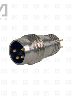 613PCCM【CONN RCPT MALE 3POS GOLD SOLDER】